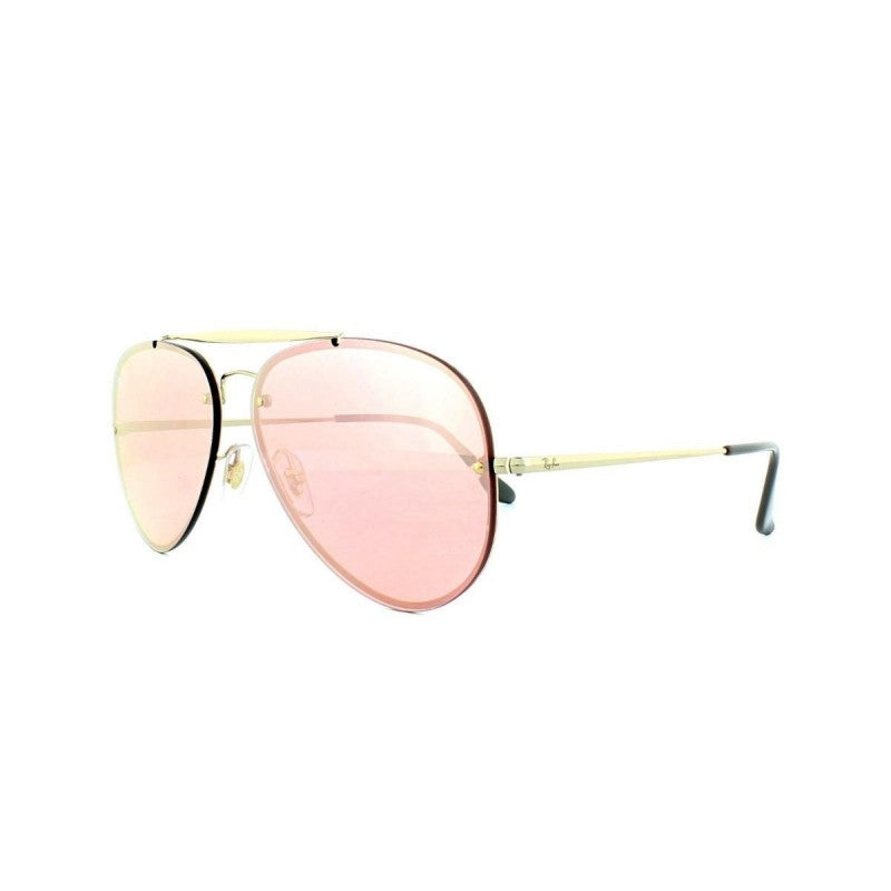 Ray Ban Rb3584n 9052e4 Aviator Blaze Rosa Dorado Original