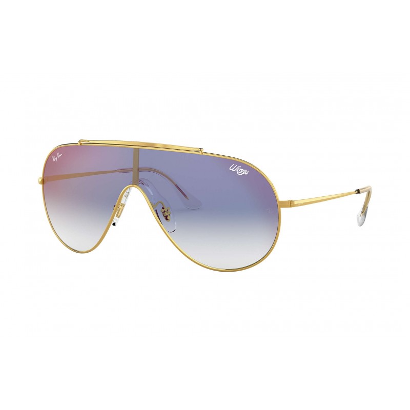 Ray Ban Rb3597 001/X0 Wings I Blaze Azul degradado Dorado