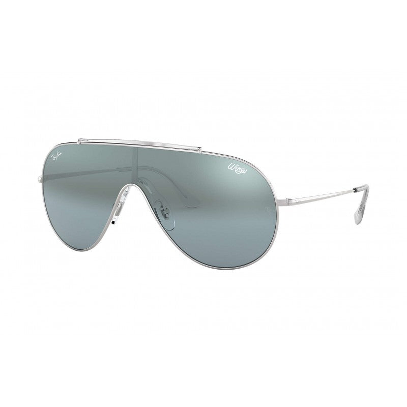 Ray Ban Rb3597 003/Y0 Wings I Plata Espejo Gris Original