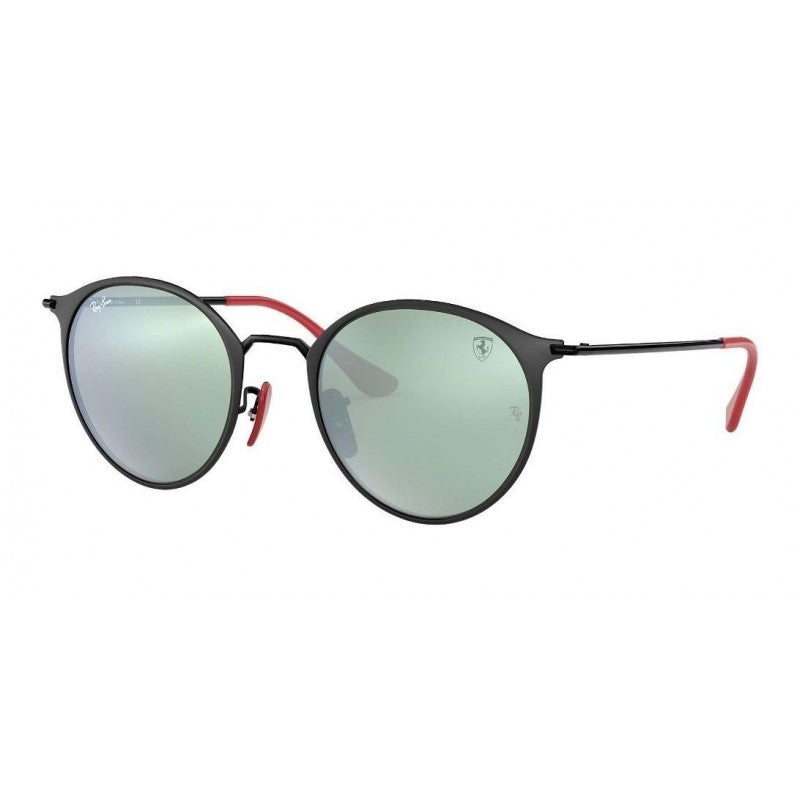 Ray Ban Rb3602m F02230 Round Scuderia Ferrari Plata Espejo