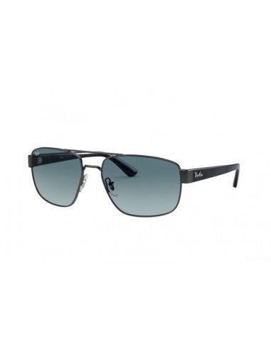 Ray Ban Rb3663 004/3M Square Shape Azul degradado Plateado Negro