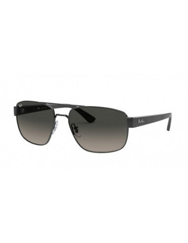 Ray Ban Rb3663 004/71 Square Shape Gris degradado Plateado Negro