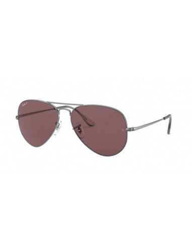 Ray Ban Rb3689 004/AF New Aviator Vino Polarizado Gris