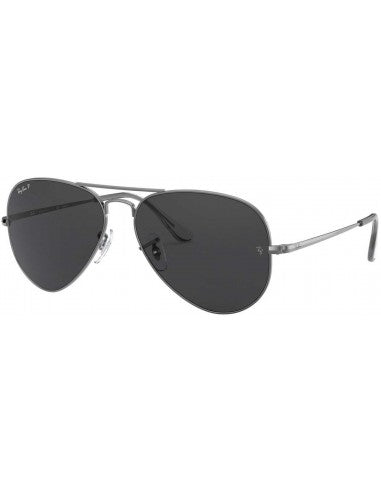 Ray Ban Rb3689 004/48 New Aviator Gunmetal G-15 Polarizado