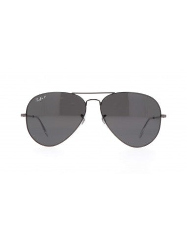 Ray Ban Rb3689 004/48 New Aviator Gunmetal G-15 Polarizado