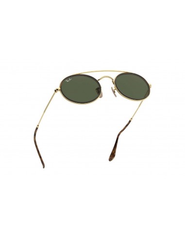 Ray Ban Rb3847n 912131 Oval Double Bridge Negro G15 Dorado