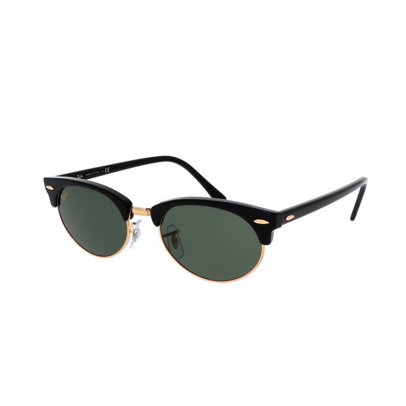 Ray Ban Rb3946 1303/31 CLUBMASTER OVAL LEGEND GOLD G-15 Negro