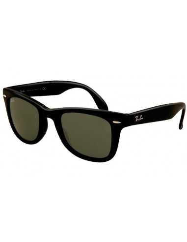 Ray Ban Rb4105 601S Wayfarer Folding Negro Mate G-15 Original