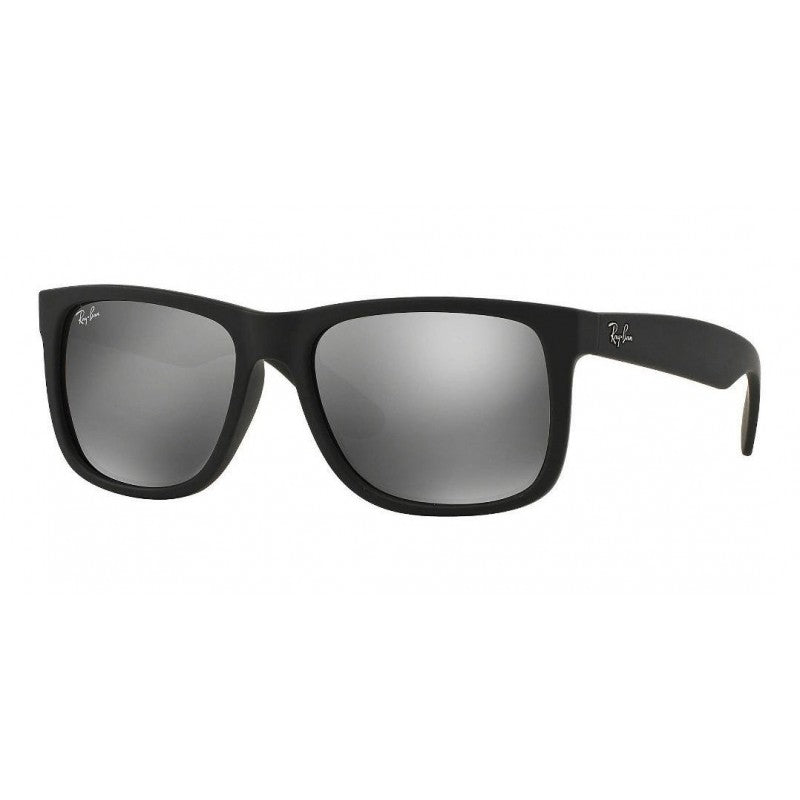 Ray Ban Rb4165 622/6g Justin Plata Espejo Negro Original