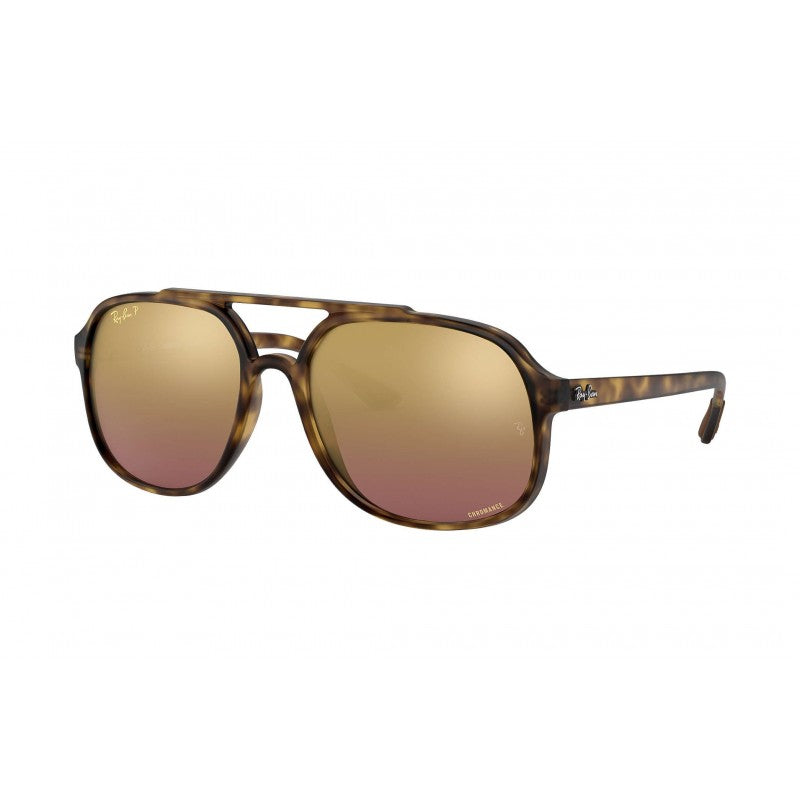 Ray Ban RB4312CH 894/6B Aviator Chromance Cafe Espejo Polarizado