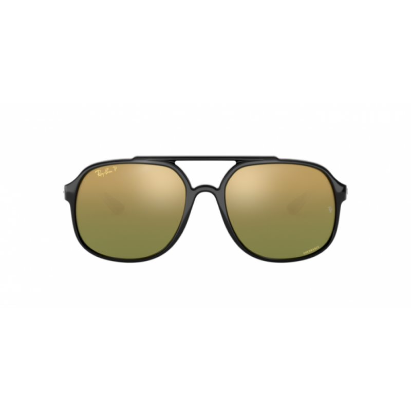 Ray Ban RB4312CH 876/6O Aviator Chromance Olivo degradado Gris