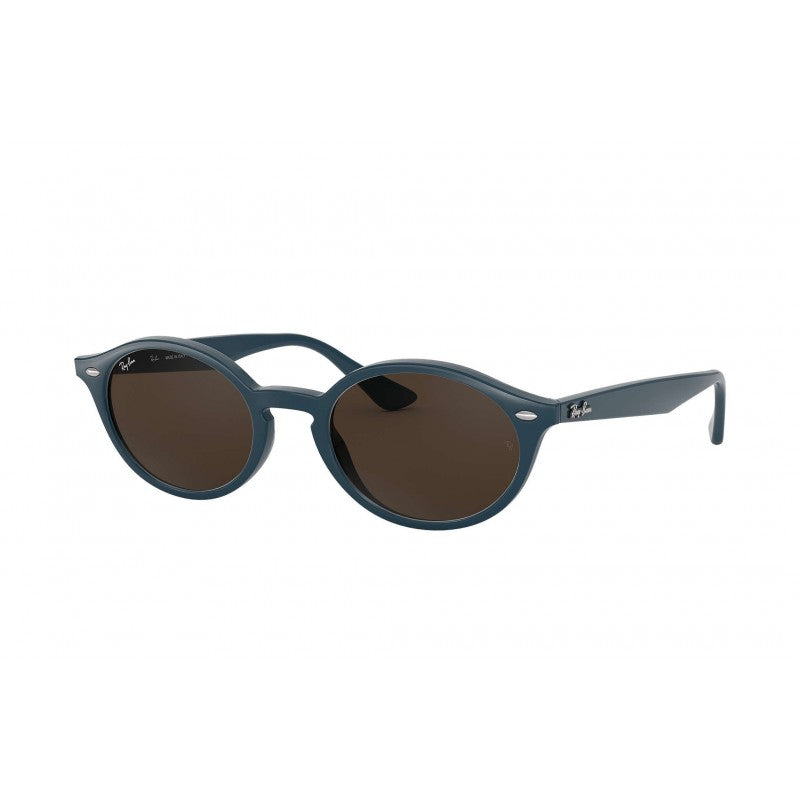 Ray Ban Rb4315 6380/73 Oval acetato Azul Cafe Original