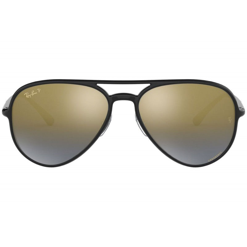 Ray Ban Rb4320-CH 601/J0 Aviator Chromance Espejo Degradado Negro