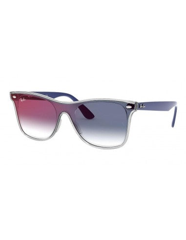 Ray Ban Rb4440n 6356/x0 Wayfarer Blaze Azul Gradiente Gris