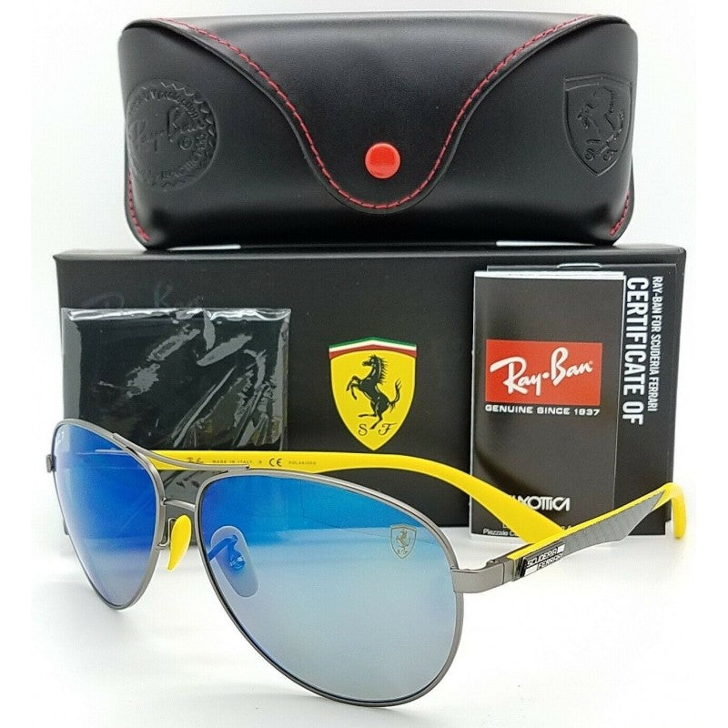 Ray Ban RB8313M 003/H0 Aviator Scuderia Ferrari Fibra de carbono