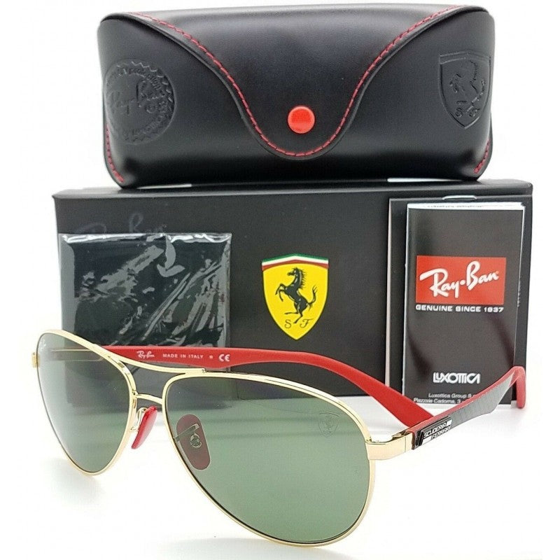 Ray Ban RB8313M F008/71 Aviator Scuderia Ferrari Fibra de carbono