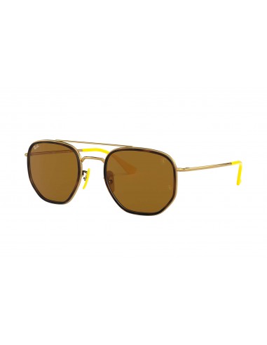 Ray Ban RB3748M F034/33 The Marshal Scuderia Ferrari Cafe B-15 Amarillo